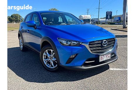 Blue 2019 Mazda CX-3 SUV MAXX SPORT F