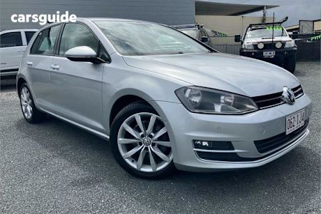 Silver 2013 Volkswagen Golf Hatchback 103 Tsi Highline