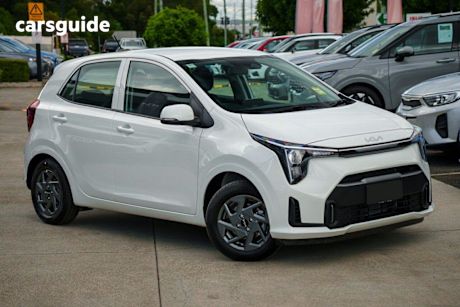 White 2025 Kia Picanto Hatchback Sport (PE2)