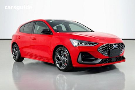 Red 2022 Ford Focus Hatchback ST