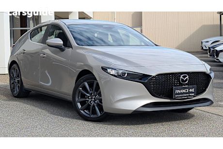 Beige 2025 Mazda Mazda3 Hatch G20 EVOLVE F