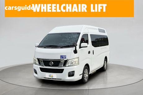 White 2014 Nissan NV350 Commercial