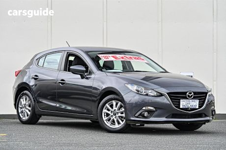 Grey 2015 Mazda 3 Hatchback Touring