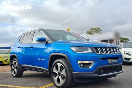 Blue 2019 Jeep Compass Wagon Limited (4X4)