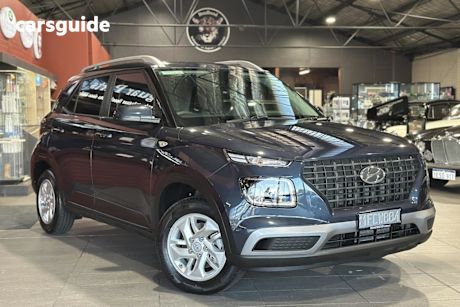 Blue 2024 Hyundai Venue Wagon