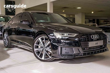 Black 2023 Audi A6 Sedan 55 TFSI S LINE 4X4