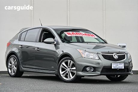 Grey 2014 Holden Cruze Hatchback SRI Z-Series