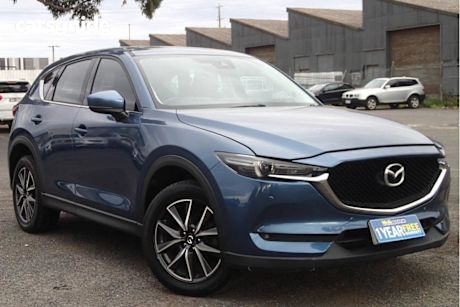 Blue 2017 Mazda CX-5 Wagon Maxx Sport (4X2)