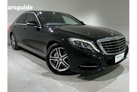 Black 2015 Mercedes-Benz S-Class Sedan S400 HYBRID