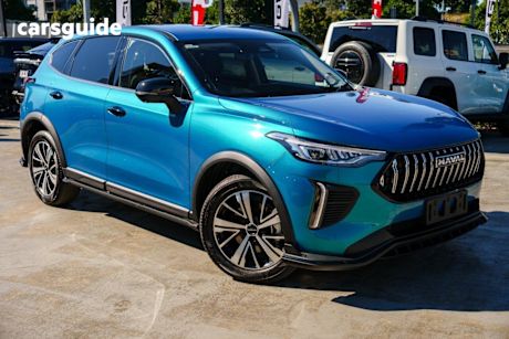 Blue 2025 GWM Haval Jolion Wagon LUX Hybrid