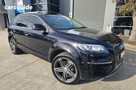 Black 2015 Audi Q7 Wagon 3.0 TDI Quattro
