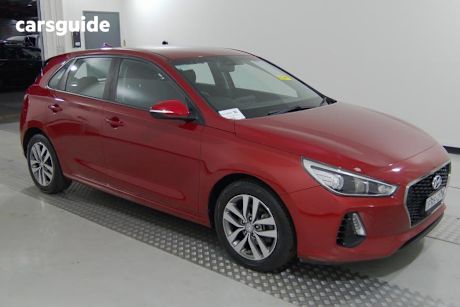 Red 2018 Hyundai I30 Hatchback Active