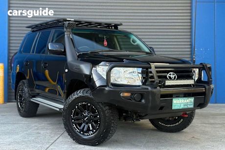 Black 2012 Toyota Landcruiser Wagon GXL (4x4) UZJ200R 09 UPGRADE