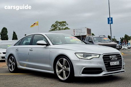 Silver 2012 Audi A6 Sedan 2.0 Tfsi