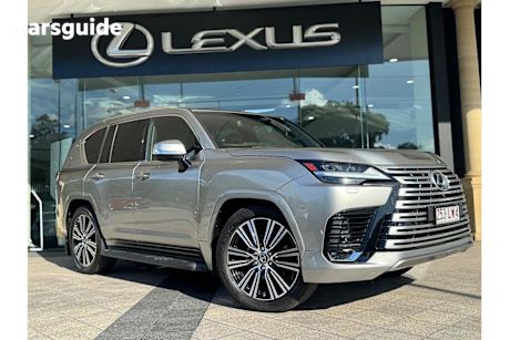 Silver 2024 Lexus LX600 Wagon Sports Luxury