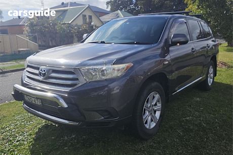 Grey 2013 Toyota Kluger Wagon KX-R (fwd) 5 Seat