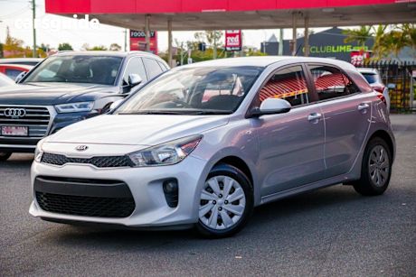 Silver 2017 Kia RIO Hatchback S