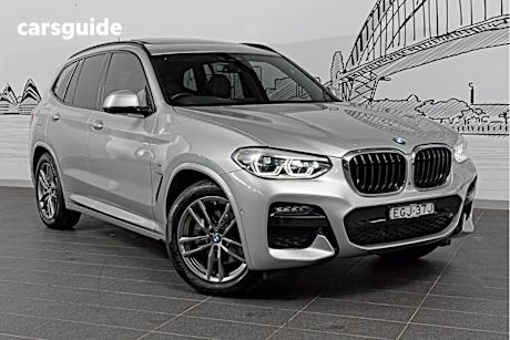 Silver 2019 BMW X3 Wagon Sdrive20I