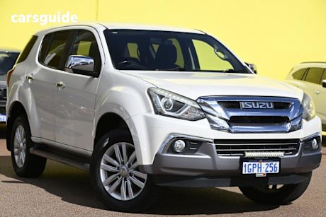 White 2018 Isuzu MU-X Wagon LS-U (4X4)