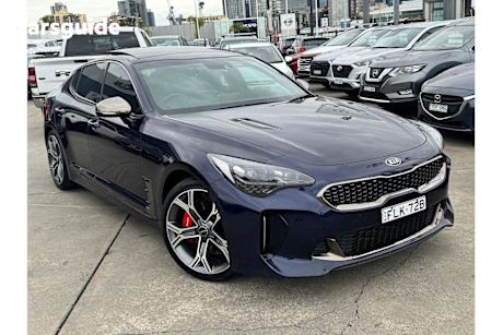 Blue 2018 Kia Stinger Sedan GT R