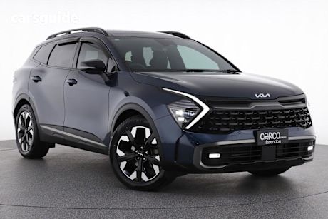 Blue 2023 Kia Sportage SUV GT-LINE 4WD
