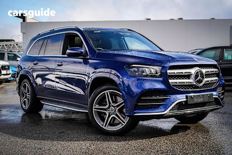 Blue 2020 Mercedes-Benz GLS450 Wagon 4Matic (hybrid)