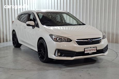 White 2020 Subaru Impreza Hatchback 2.0I-L (awd)