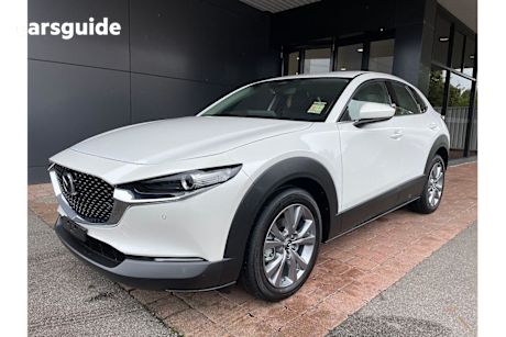 White 2025 Mazda CX-30 SUV G20 TOURING F
