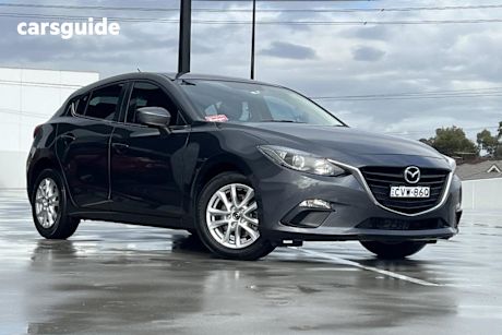 Grey 2014 Mazda 3 Hatchback Touring
