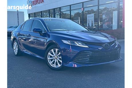 Blue 2020 Toyota Camry Sedan ASCENT F