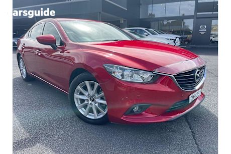 Red 2013 Mazda Mazda6 Sedan TOURING F