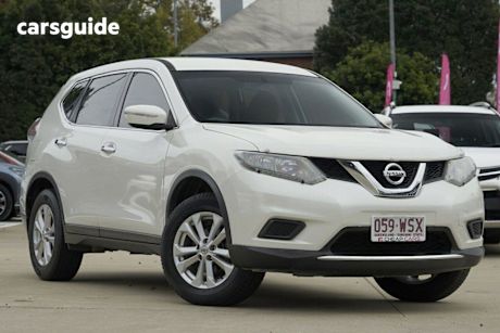 White 2016 Nissan X-Trail Wagon ST (fwd)