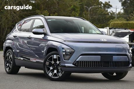Blue 2024 Hyundai Kona Wagon Electric Premium