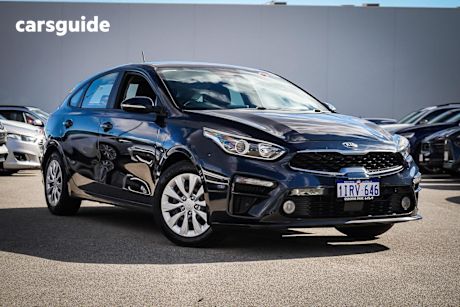 Blue 2020 Kia Cerato Hatchback S