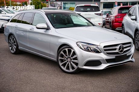 Grey 2015 Mercedes-Benz C250 Wagon