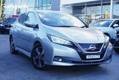 Silver 2022 Nissan Leaf Hatchback