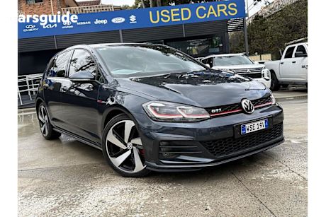 Blue 2017 Volkswagen Golf Hatch GTI F