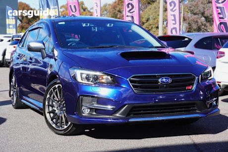 Blue 2019 Subaru Levorg Wagon 2.0 STI Sport (awd)