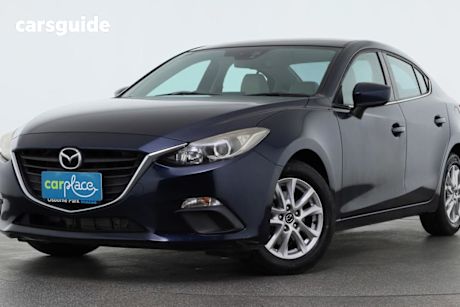 Blue 2014 Mazda 3 Sedan Touring