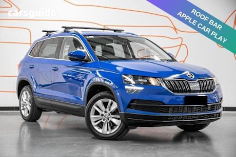 Blue 2019 Skoda Karoq Wagon 1.5 110TSI