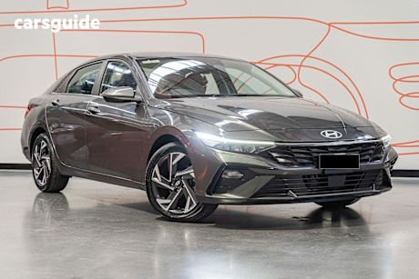 Grey 2023 Hyundai I30 Sedan Elite