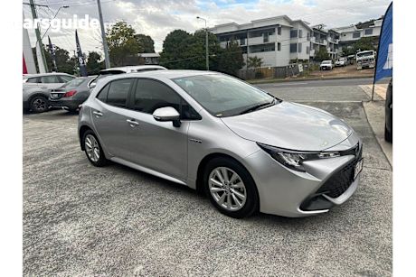Silver 2023 Toyota Corolla Hatch ASCENT SPORT HYBRID F