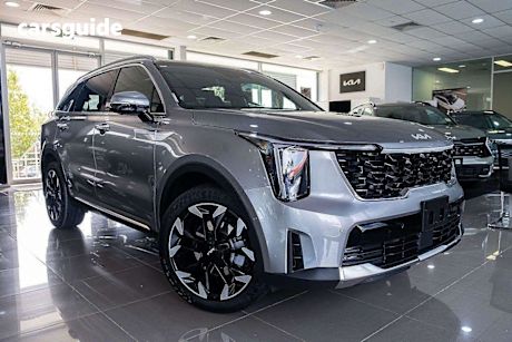 Grey 2025 Kia Sorento Wagon GT-Line 7 Seat