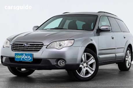 Silver 2008 Subaru Outback Wagon 2.5I