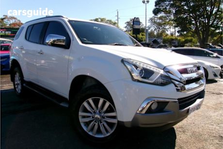 White 2018 Isuzu MU-X Wagon LS-T (4X4)