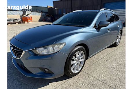 Blue 2014 Mazda Mazda6 Wagon SPORT F