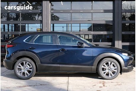 Blue 2025 Mazda CX-30 Wagon G20 Evolve (fwd)