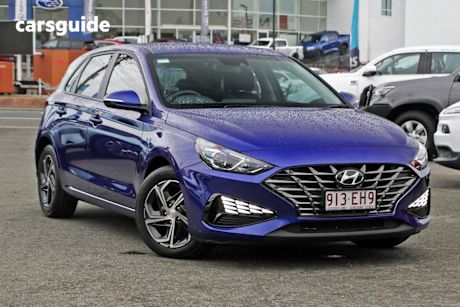 Blue 2022 Hyundai I30 Hatch F