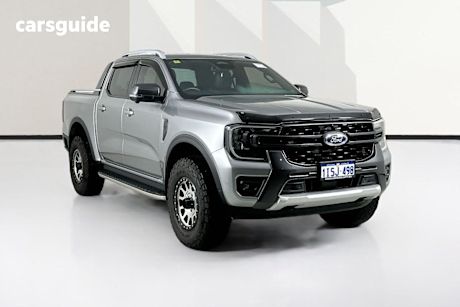 Silver 2024 Ford Ranger Double Cab Pick Up Wildtrak 2.0 (4X4)