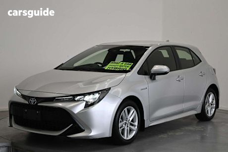 Silver 2020 Toyota Corolla Hatch ASCENT SPORT HYBRID F